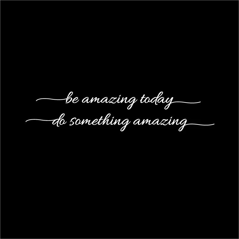 You Look Amazing Mirror Decal Vinyl Decal Bathroom Decor Inspire Motivational Quote Sticker Fitting Room Bedroom Decoration – Environmental Sensory Support | Comfort & Regulation