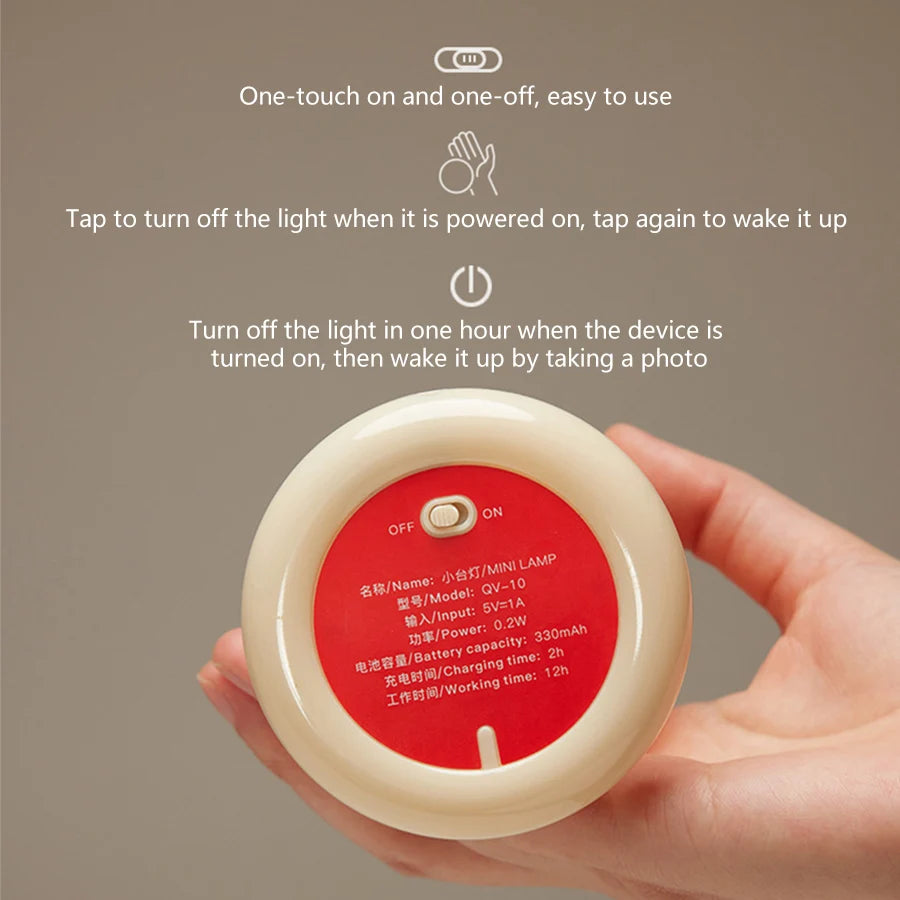 Sunset Night Light Led Table Lamp Mini USB Rechargeable Desk Bedside Bedroom Bar Room Decor Atmosphere Mood Light Minimalist – Ready‑to‑Use Access Kit | Pop‑Up Sensory Room