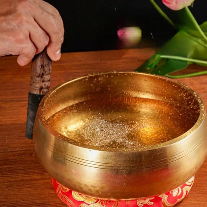 Stress Relief Singing Bowl Set Meditation Yoga Meditation Chanting Bowl Wind chime For Yoga Chakra Healing Energy Mindfulness