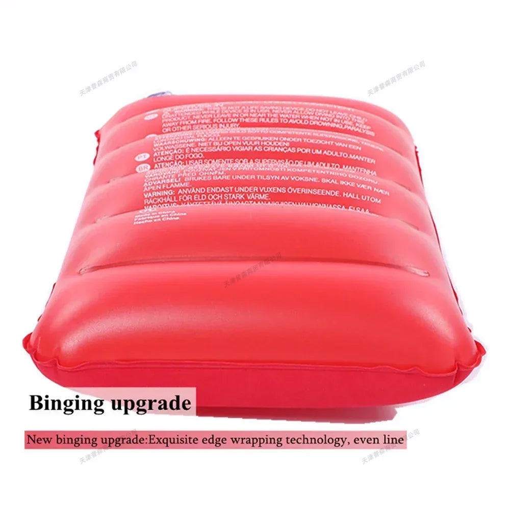 47x30cm Portable Inflatable Cushion Beach Office Household Outdoor Soft Pillows Double-sided Back Relaxing Tool Plane Head Rest