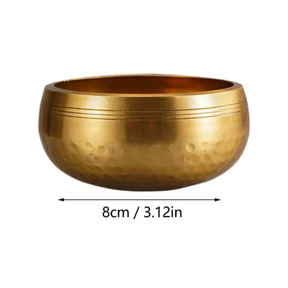 Stress Relief Singing Bowl Set Meditation Yoga Meditation Chanting Bowl Wind chime For Yoga Chakra Healing Energy Mindfulness