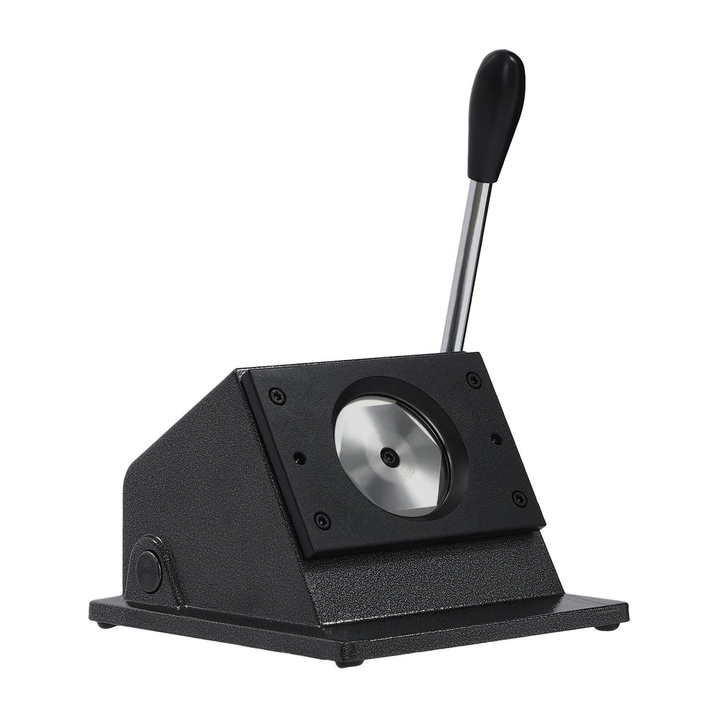 58mm Circular Punch Die Cutter Round Badge Button Maker DIY Tabletop Manual Film Card Leather Cutting Machine