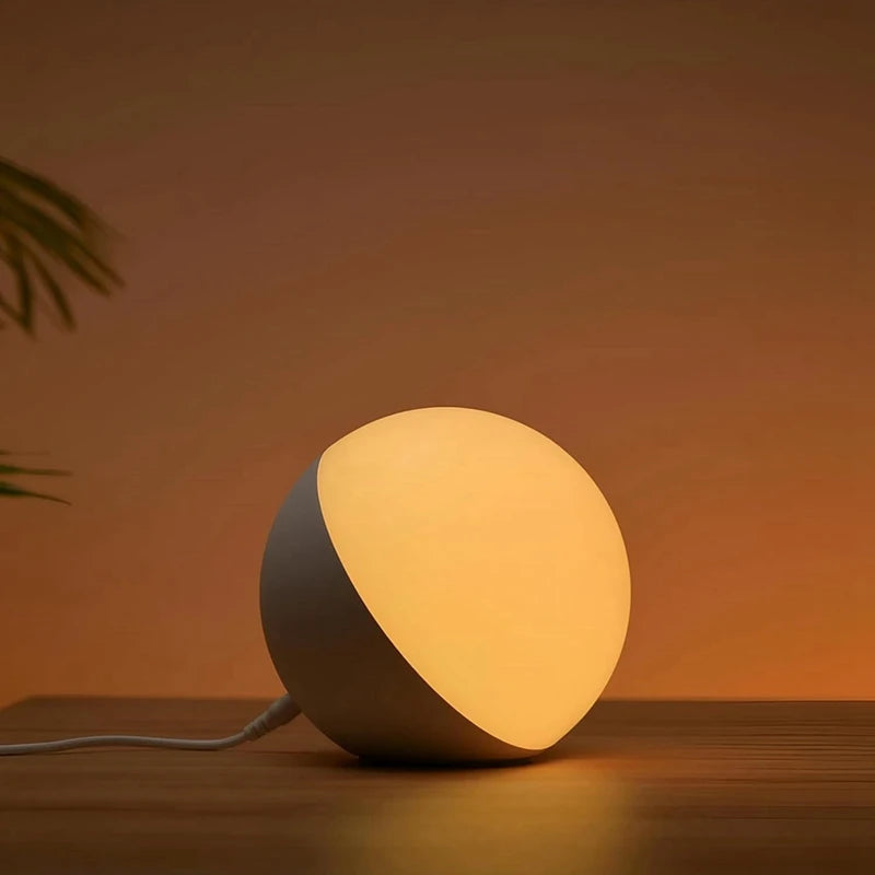 Smart Table Lamp Dimmable Desk Lamp With App/Voice Control, LED RGB Color Changing Touch Lamp US Plug – Soften Scent/Light | Environmental Comfort