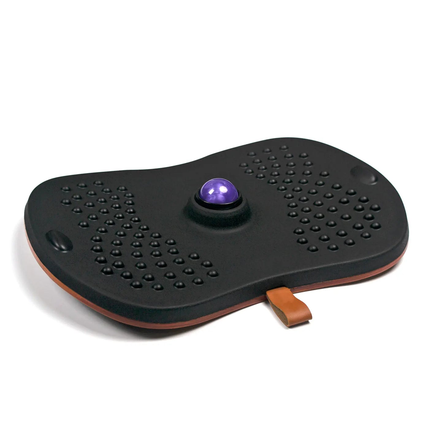 1 Anti Fatigue Wooden Balance Wobble Board Mat Balance Board Stability Rocker With Ergonomic Design Twist Board