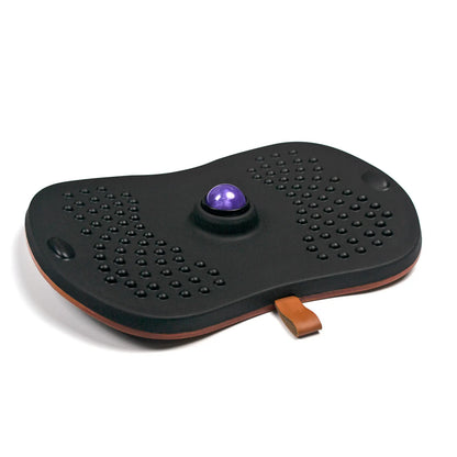 1 Anti Fatigue Wooden Balance Wobble Board Mat Balance Board Stability Rocker With Ergonomic Design Twist Board