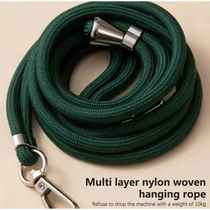 Upgrade Crossbody Lanyard Neck Strap With Ring Universal Mobile Phone Adjustment Long Hanging Rope With Clip Anti-lost Lanyard