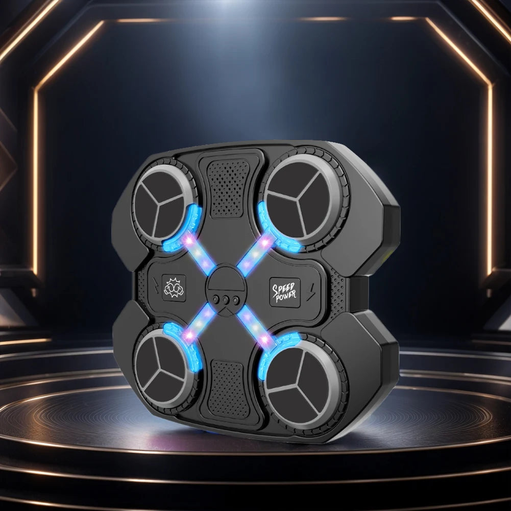 Smart Music Boxing Machine Boxing Training Wall Target Children Sports Fitness RGB Light Boxing Trainer Home Punching Equipment