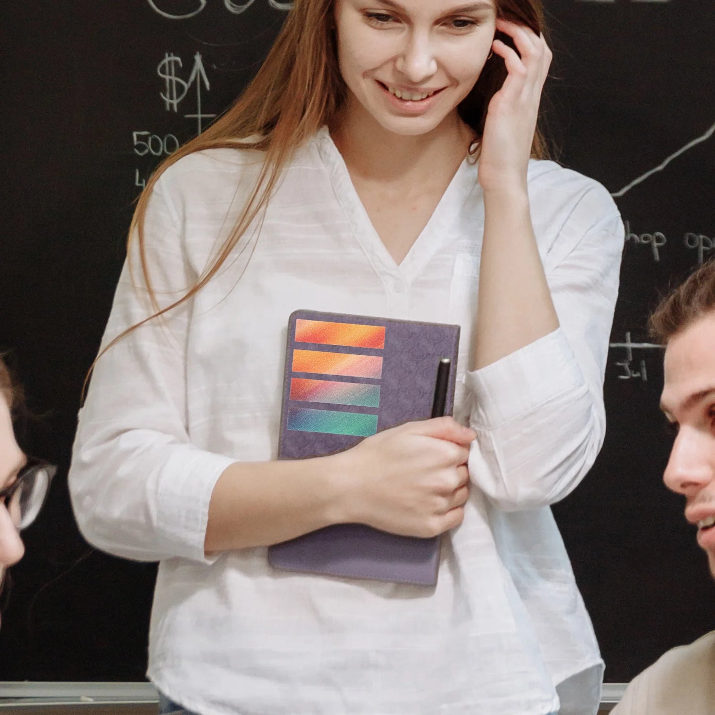 18pcs Anti-Stress Sticker Peva Pvc Calming Strips For Anxiety Relief Textured Sensory Decals Adhesive Adult Pressure Relief – Visual Wayfinding & Cues | Public Space Navigation