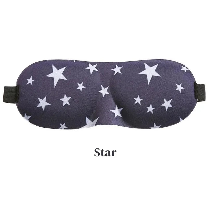 3D Sleeping Mask Eye Mask for Sleeping Soft Unisex Eye Patches Comfort Face Sleeping Mask Eyeshade Breathable
