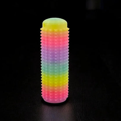 "Tactile Sensory Keychain | BPA-Free Fidget Anxiety Relief Toy with Spiky Grip, Portable Office Desk Stress Relief Tool "