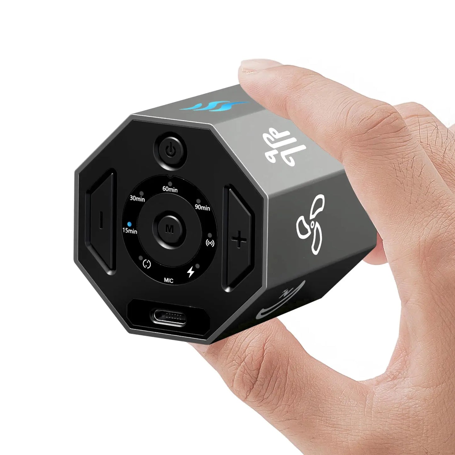 White Noise Machine, Gravity Sensing 8 Soothing Natural Sounds, Intelligent Collection of Environmental Noise