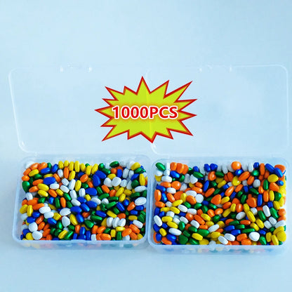 1000 PCS Magnetic Ferrite Putty Weak Magnet Fidget Rock Pebbles Anxiety Anti Stress Relief Toys for Adults ADHD Autism DIY Gift