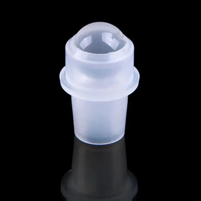 Wholesale Jade Roller Ball Bottle Natural Semi-precious Stone 10ml Essential Oil Perfume Roll On Bottle with Crystal Balls