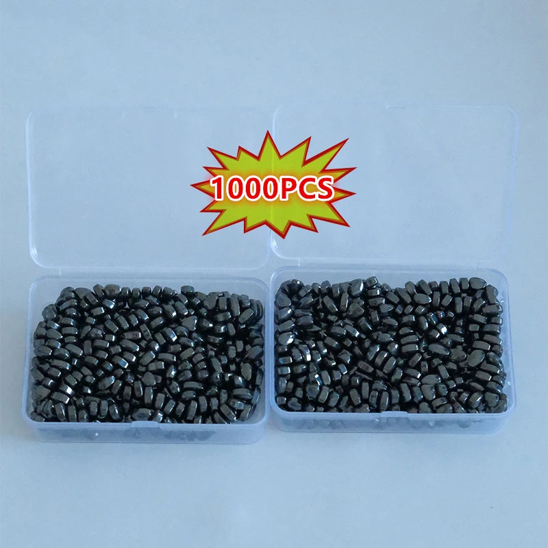 1000 PCS Magnetic Ferrite Putty Weak Magnet Fidget Rock Pebbles Anxiety Anti Stress Relief Toys for Adults ADHD Autism DIY Gift