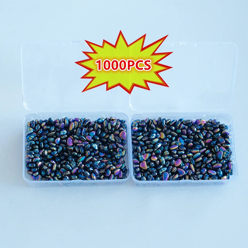 1000 PCS Magnetic Ferrite Putty Weak Magnet Fidget Rock Pebbles Anxiety Anti Stress Relief Toys for Adults ADHD Autism DIY Gift