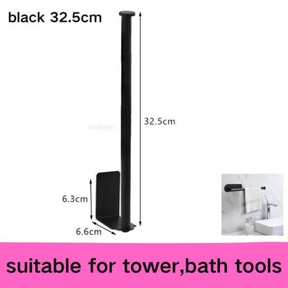 Stainless Steel Paper Towel Holder Self Adhesive Toilet Roll Paper Holder No Punching Kitchen Bathroom Lengthen Storage Rack – Polyvagal‑Informed Support | Zone‑Wise Regulation