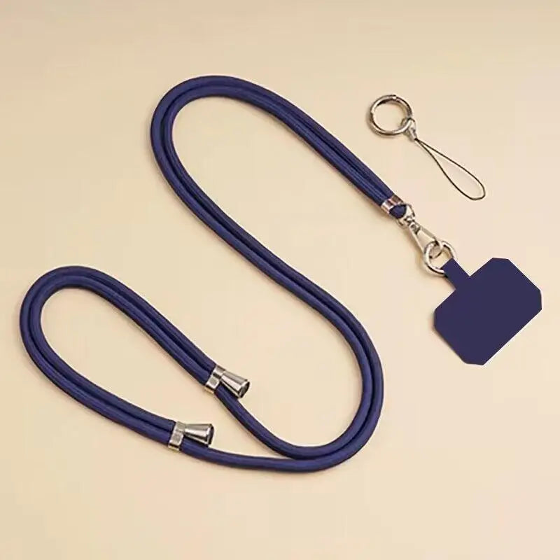 Upgrade Crossbody Lanyard Neck Strap With Ring Universal Mobile Phone Adjustment Long Hanging Rope With Clip Anti-lost Lanyard
