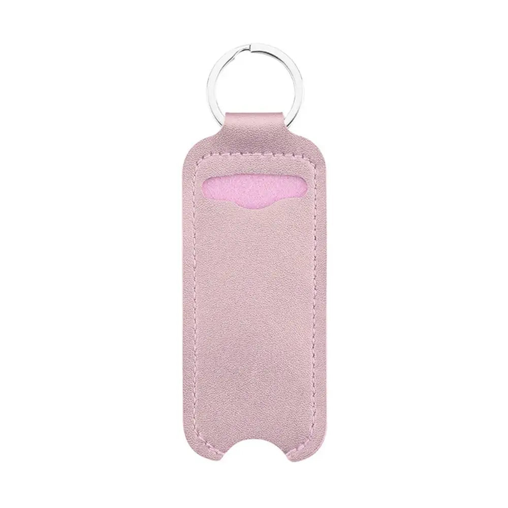 with chapstick Lipstick stand Lip balm bag Lippy clip Key Ring Holder Keychain holder Lipstick Keychain Bag Chapstick holder