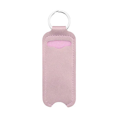 with chapstick Lipstick stand Lip balm bag Lippy clip Key Ring Holder Keychain holder Lipstick Keychain Bag Chapstick holder