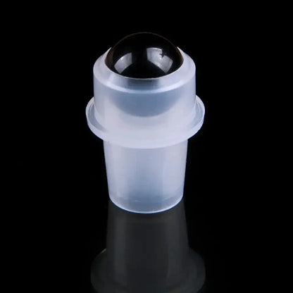 Wholesale Jade Roller Ball Bottle Natural Semi-precious Stone 10ml Essential Oil Perfume Roll On Bottle with Crystal Balls