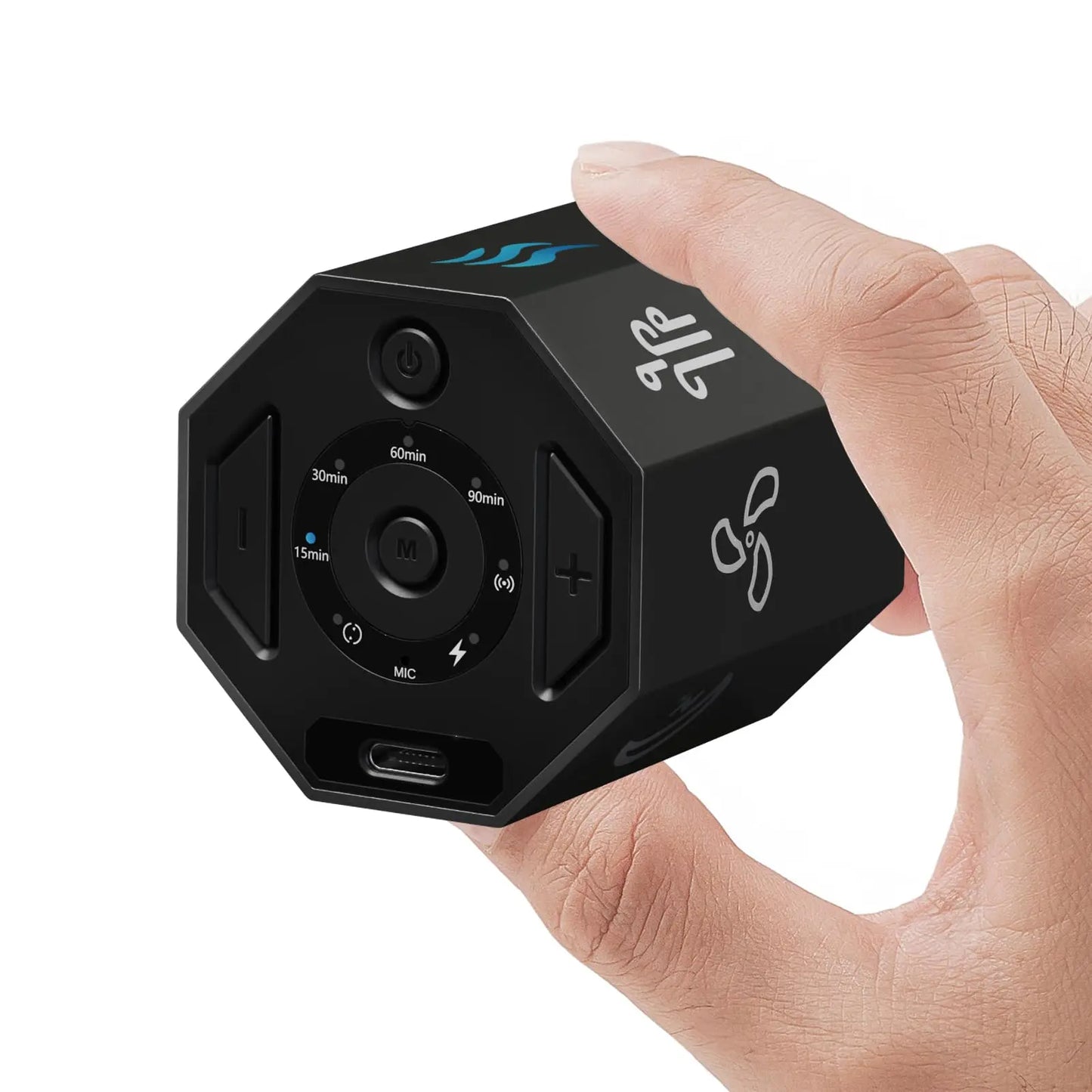 White Noise Machine, Gravity Sensing 8 Soothing Natural Sounds, Intelligent Collection of Environmental Noise