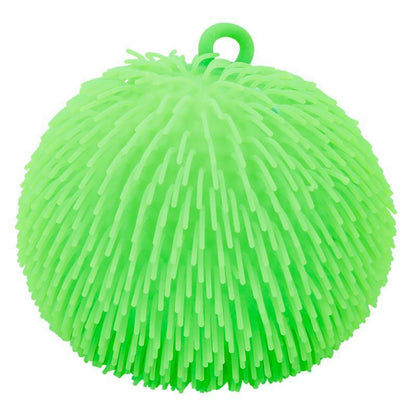 Tie Dye Puffer Ball With Hanging Loop,9 Inch Spiky Stress Relief Squeeze Fidget Toy for Kids, Calming Sensory Toy for Autistic C – Sensory Relief On‑Demand | Flexible Symptom Support