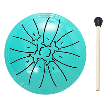 4 Inch 8 Notes Steel Tongue Drum with Drum Mallet Hand Pan Drum Percussion Instruments for Yoga Meditation Unique Gift – Quick Setup | Sensory Regulation Station