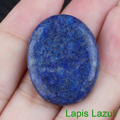 28mm Thumb Forget Worry Stone Natural Amethyst Rose Quartz Healing Crystal Massage Palm Gemstone Reiki Meditation Home Energy – Home Sensory Station | Calm Corners & Routines